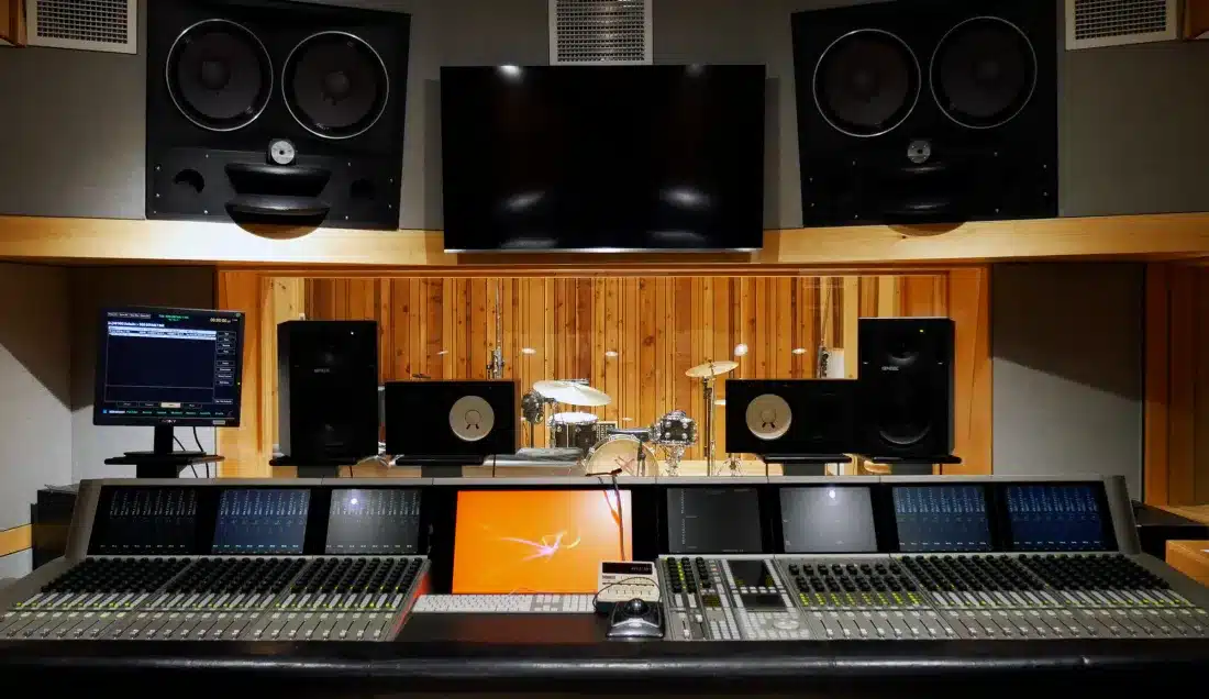 Recording Peter Hand Big Band