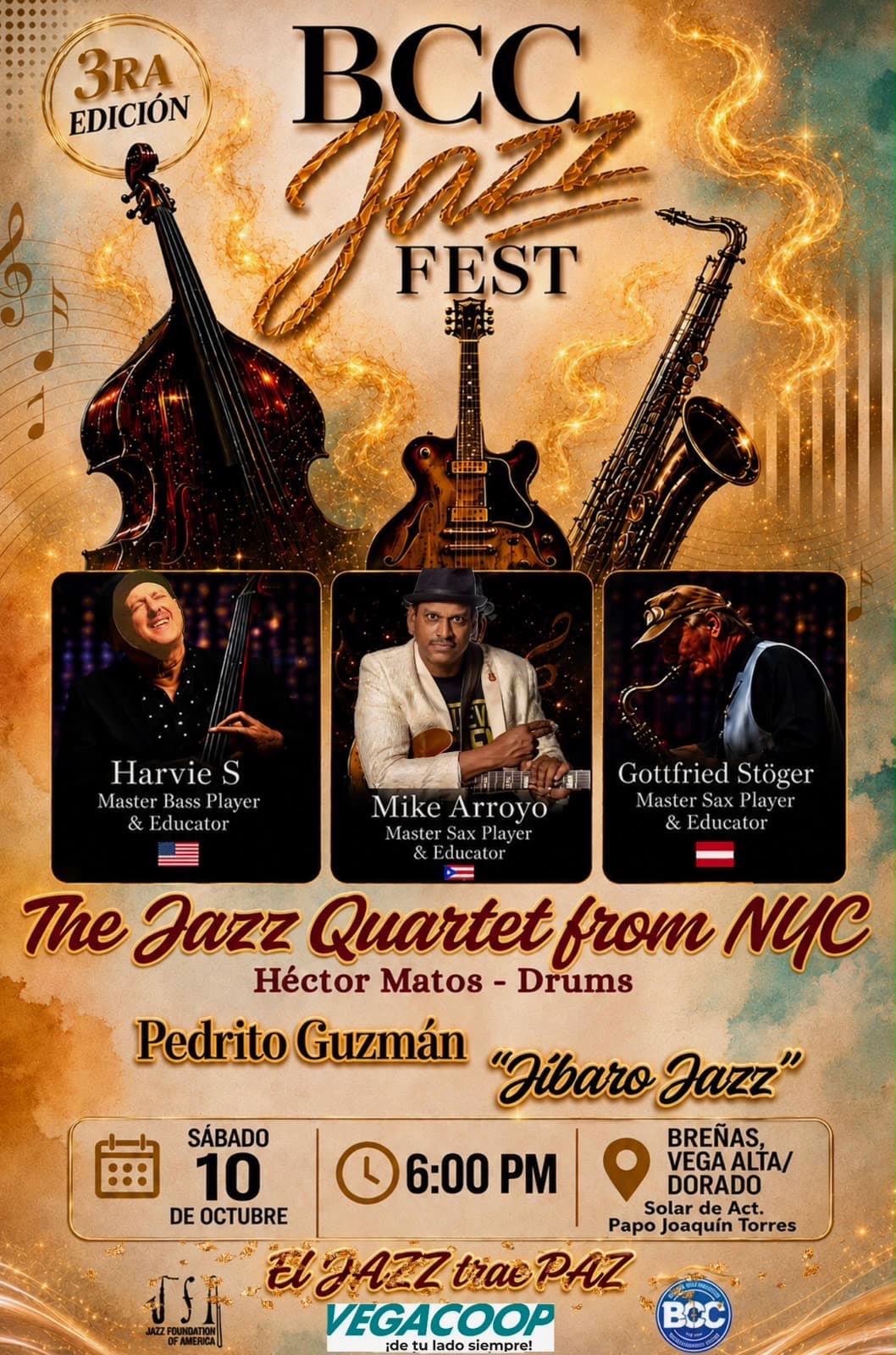 Mike Arroyo Quartet Puerto Rico Tour